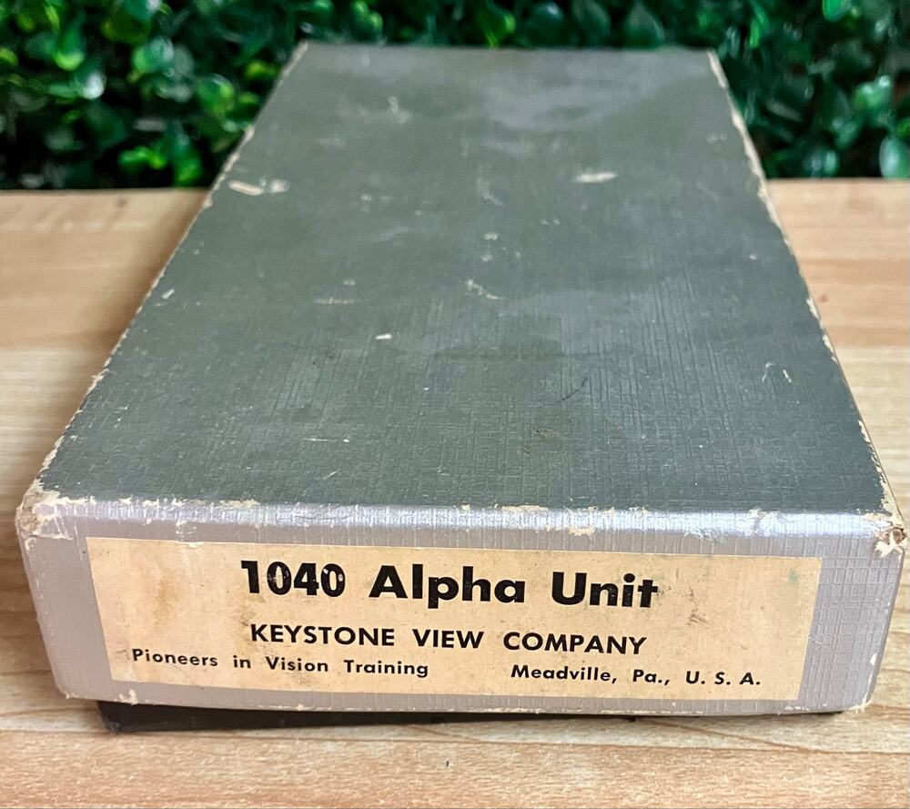 1040 Alpha Unit Stereoscopic Vision